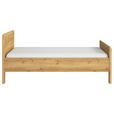 BETT 120/200 cm  in Eichefarben  - Eichefarben, Design, Holzwerkstoff (120/200cm) - Novel