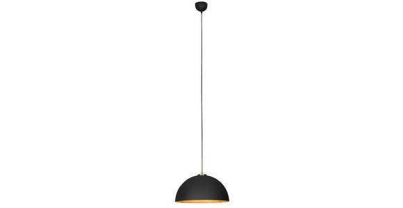 HÄNGELEUCHTE 40/150 cm - Goldfarben/Schwarz, KONVENTIONELL, Metall (40/150cm) - Novel
