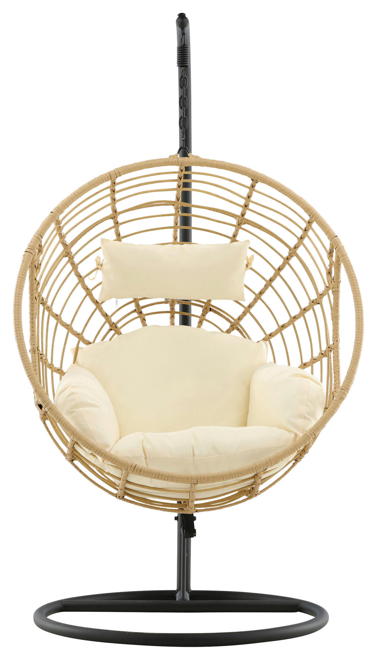 HÄNGESESSEL 105/186/160 cm  - KONVENTIONELL, Holz (105/186/160cm) - Gardenson