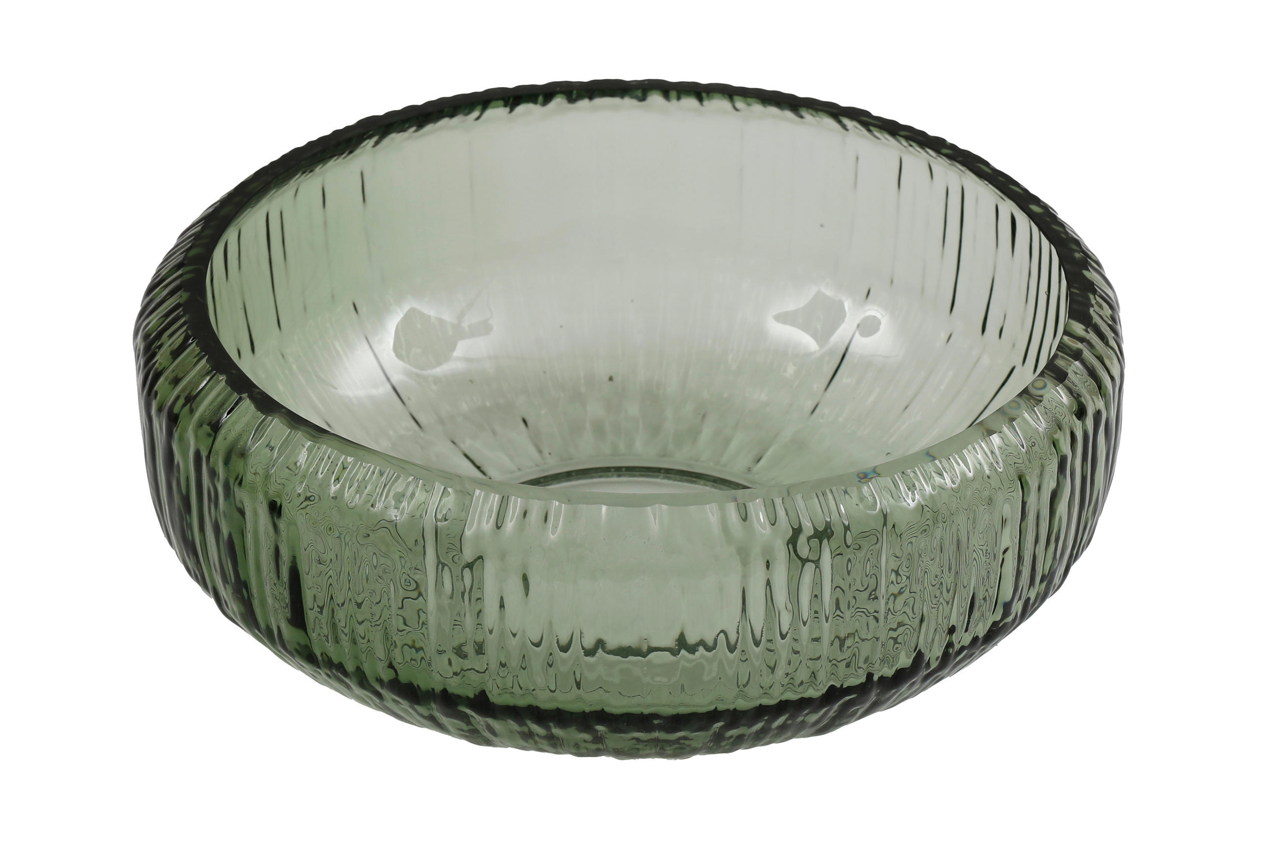 DEKORAČNÁ MISKA  - svetlozelená, Basics, sklo (27.5/11/27.5cm)