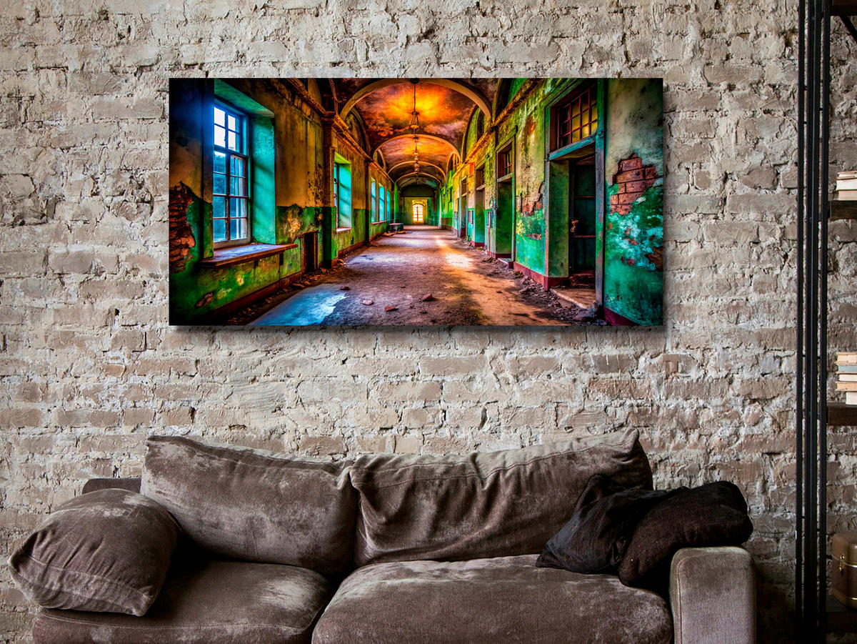 KUNSTDRUCK 140/70 cm  - Multicolor, Design, Holzwerkstoff/Textil (140/70cm) - Monee