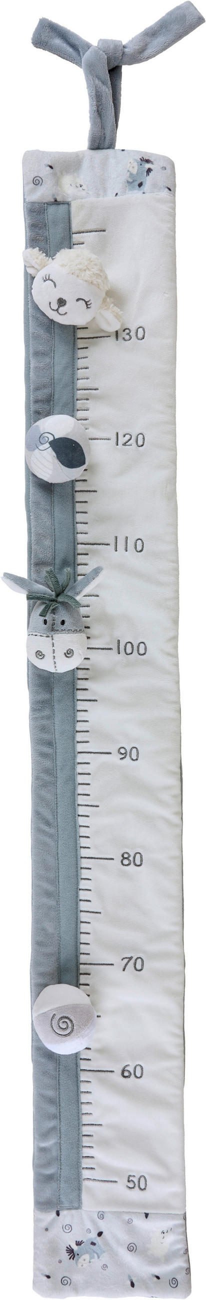 MESSLATTE - Creme/Weiß, Basics, Textil (100cm) - Patinio