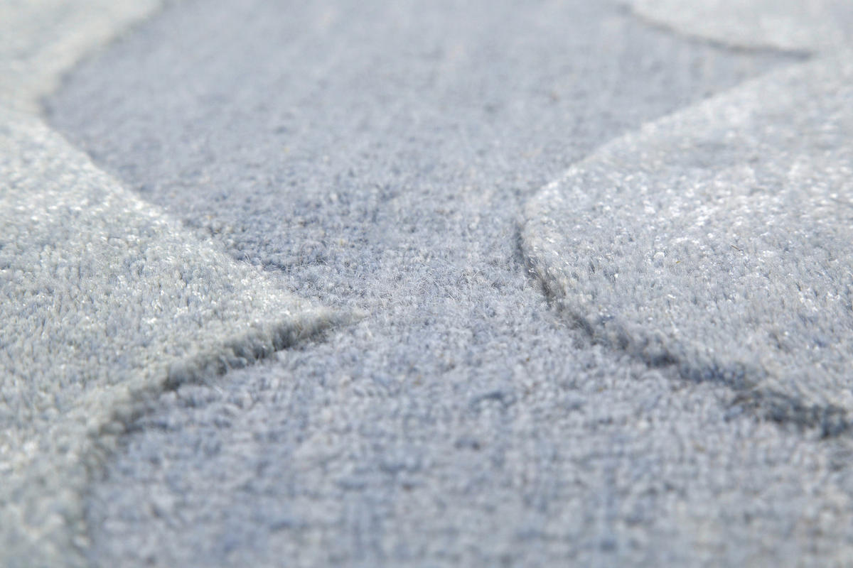 KINDERTEPPICH 140/200 cm Mika  - Pastellblau/Graublau, Trend, Textil (140/200cm)