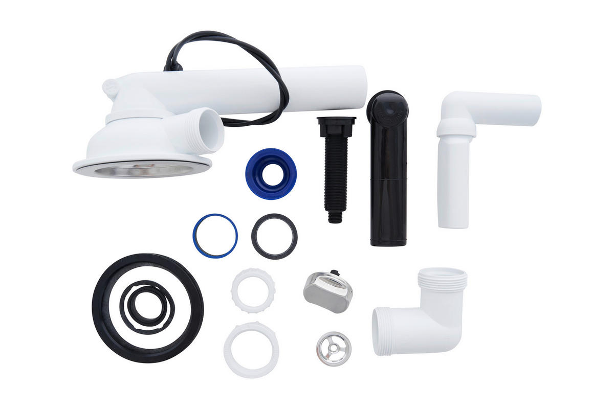 SPÜLE 1725ORLANDO86X50S  - Schwarz, Trend, Stein (86/20,9/50cm) - Respekta