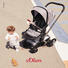 KINDERWAGEN Racer GTX - Platinfarben/Hellgrau, Design, Kunststoff/Textil (96/61/113cm) - Hartan KINDERWAGEN Racer GTX - Platinfarben/Hellgrau, Design, Kunststoff/Textil (96/61/113cm) - Hartan