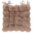 SITZKISSEN  40/40 cm   - Taupe, Basics, Textil (40/40cm) - Esposa