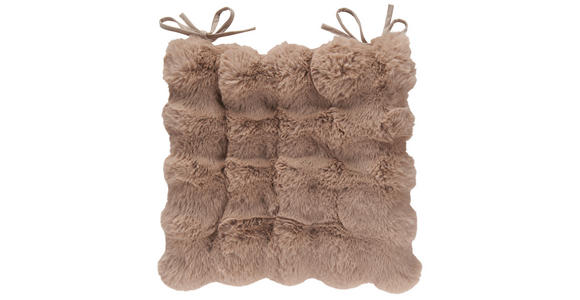 SITZKISSEN  40/40 cm   - Taupe, Basics, Textil (40/40cm) - Esposa
