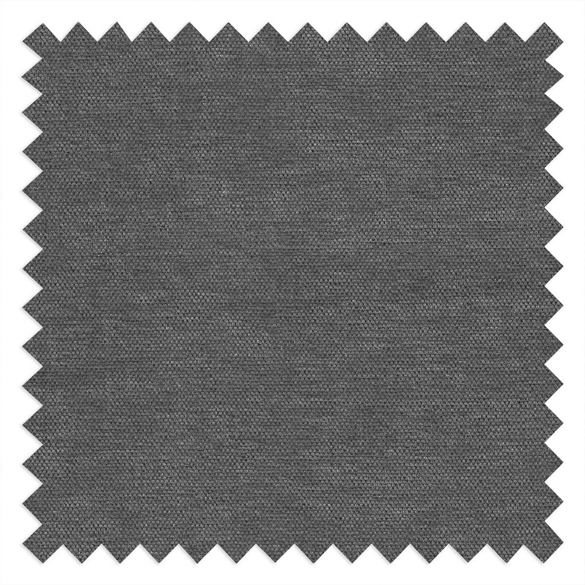 ECKSOFA  Webstoff Schwarz  - Schwarz, Design, Textil/Metall (195/268cm) - Livetastic