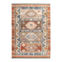 WEBTEPPICH 200/285 cm My Laos  - Blau/Beige, Design, Textil (200/285cm) - Novel