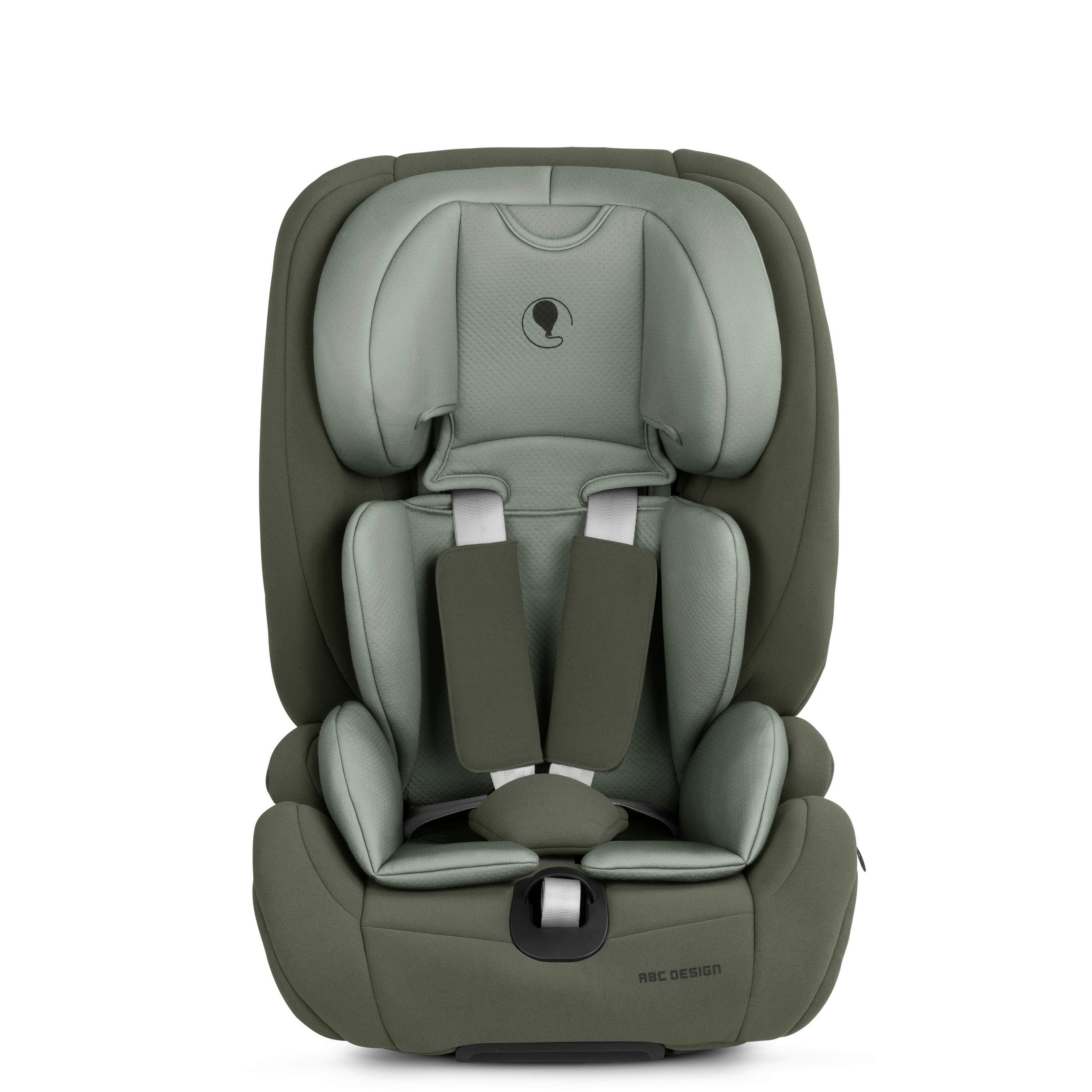 KINDERAUTOSITZ ASPEN 2 FIX i-SIZE  - Dunkelgrün/Beige, Basics, Textil (61,5/47,5/44cm) - ABC Design