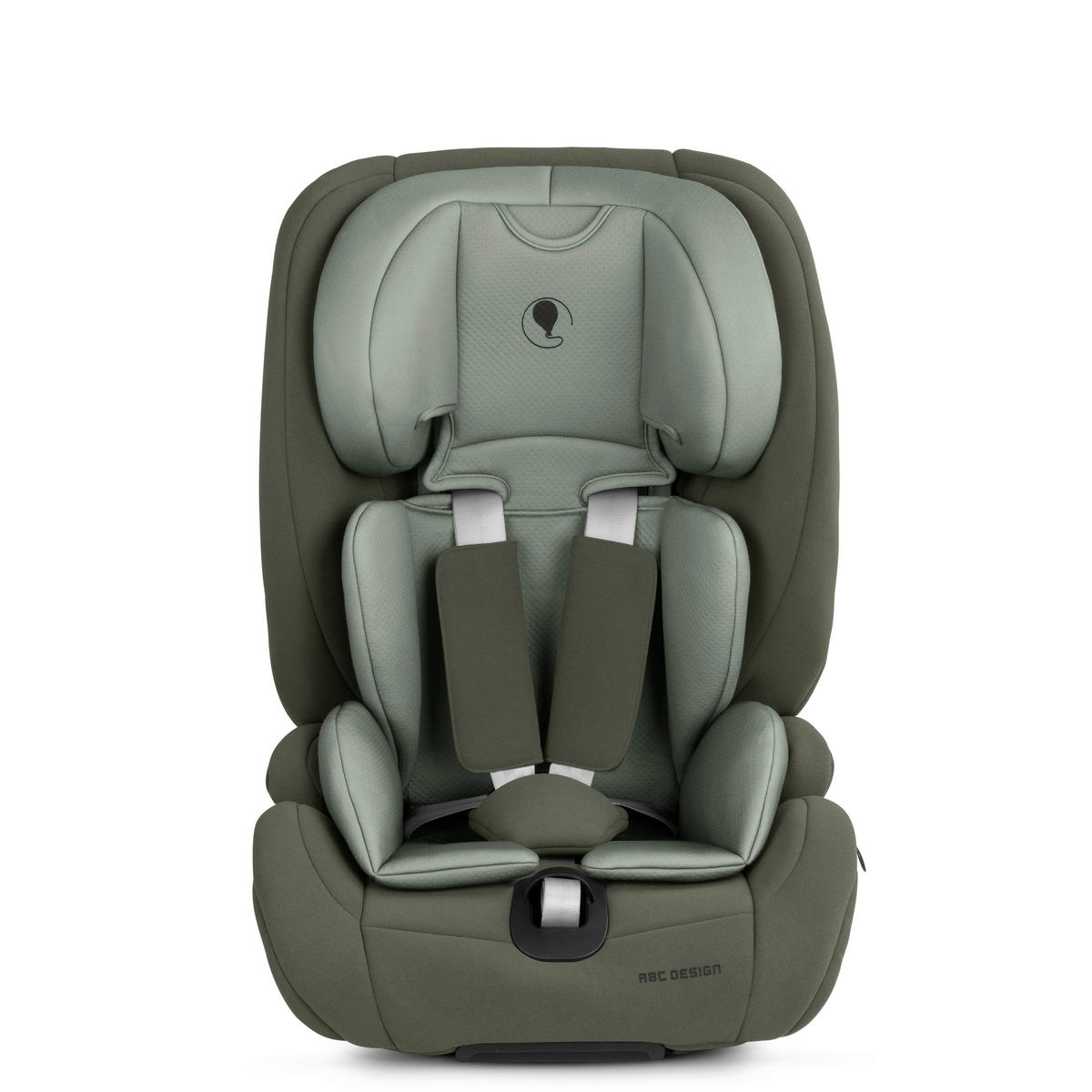 KINDERAUTOSITZ ASPEN 2 FIX i-SIZE  - Dunkelgrün/Beige, Basics, Textil (61,5/47,5/44cm) - ABC Design