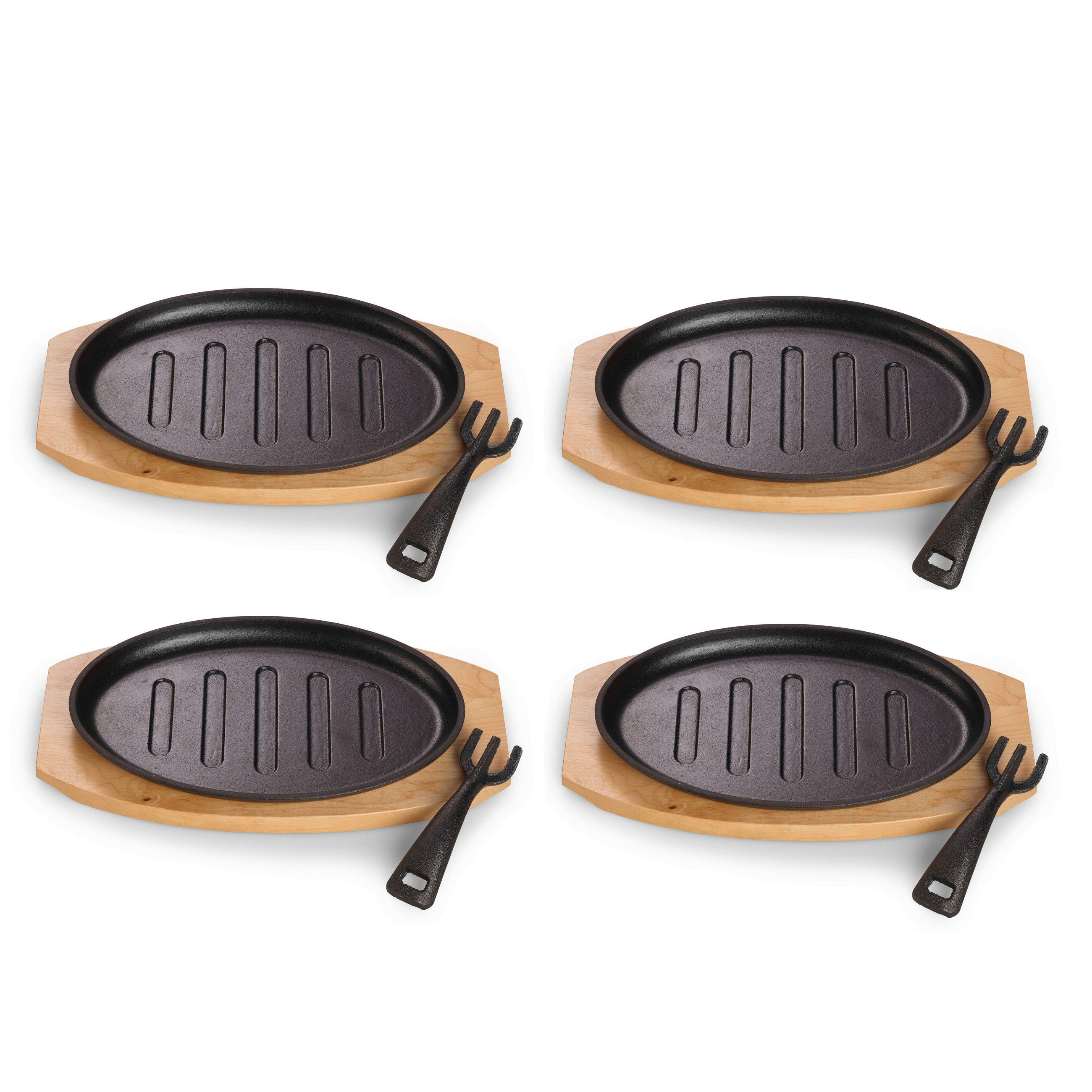 PANNSET 4 delar  - svart, Basics, metall (28/18/2cm) - Echtwerk