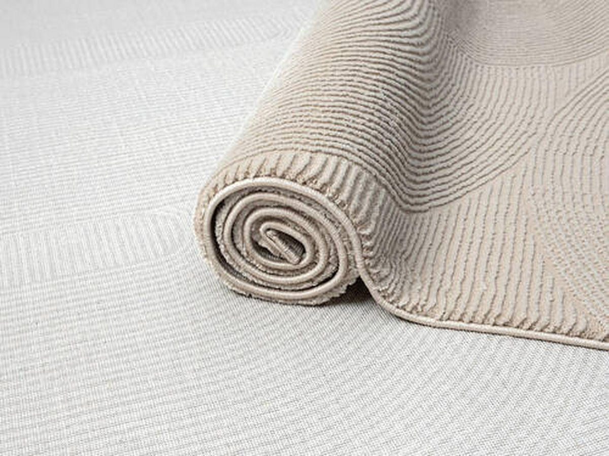 WEBTEPPICH 160/230 cm Sign Beige  - Beige, KONVENTIONELL, Textil (160/230cm) - Novel