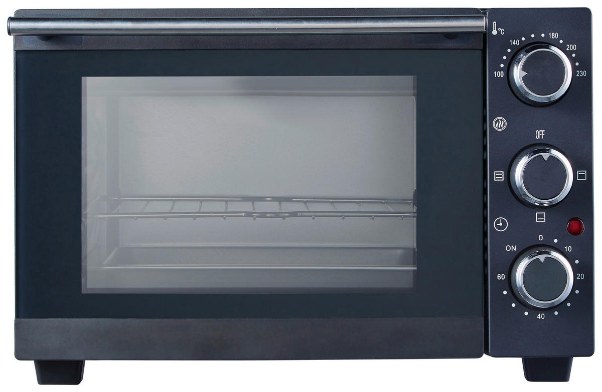 BACKOFEN 613-401063  - Schwarz, Basics, Glas/Kunststoff (48/39/34.3cm) - Atrigo
