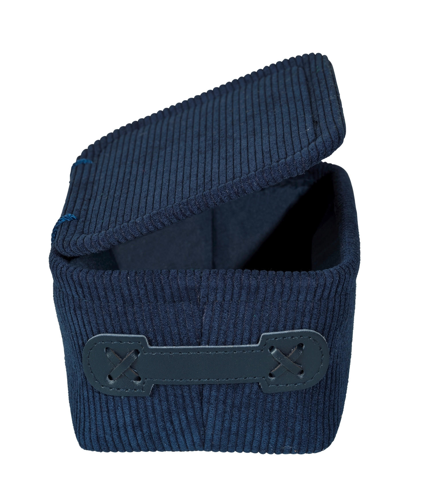 AUFBEWAHRUNGSKÖRBCHEN  - Dunkelblau, Basics, Textil (19/10/14cm) - Wenko