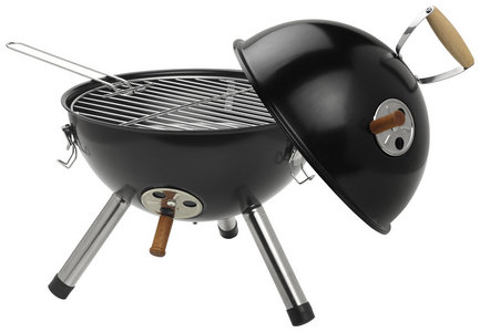 KUGELGRILL Edelstahl 180 Naturfarben, Schwarz Tisch Kugel Grill Ø32 cm schwarz Jetzt bestellen unter