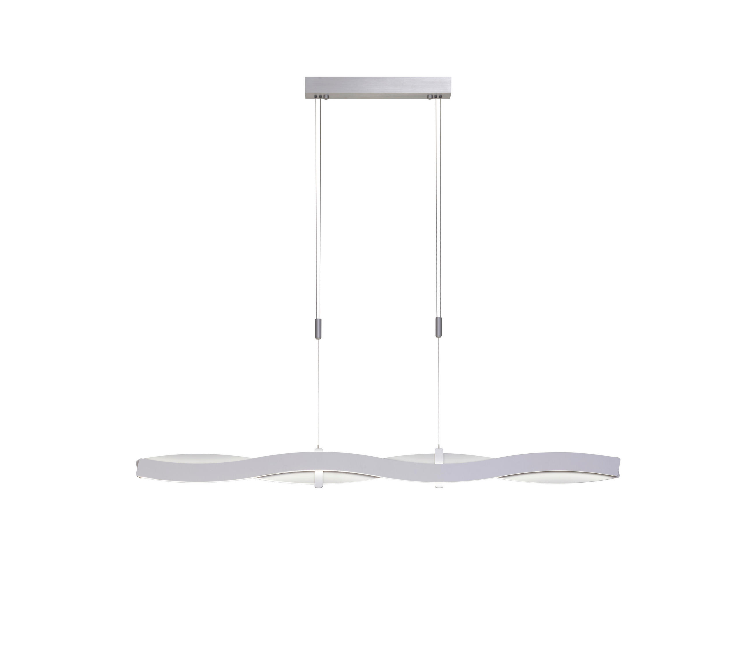 LED-HÄNGELEUCHTE Swing 125/3/140 cm  - Design, Metall (125/3/140cm) - BOPP