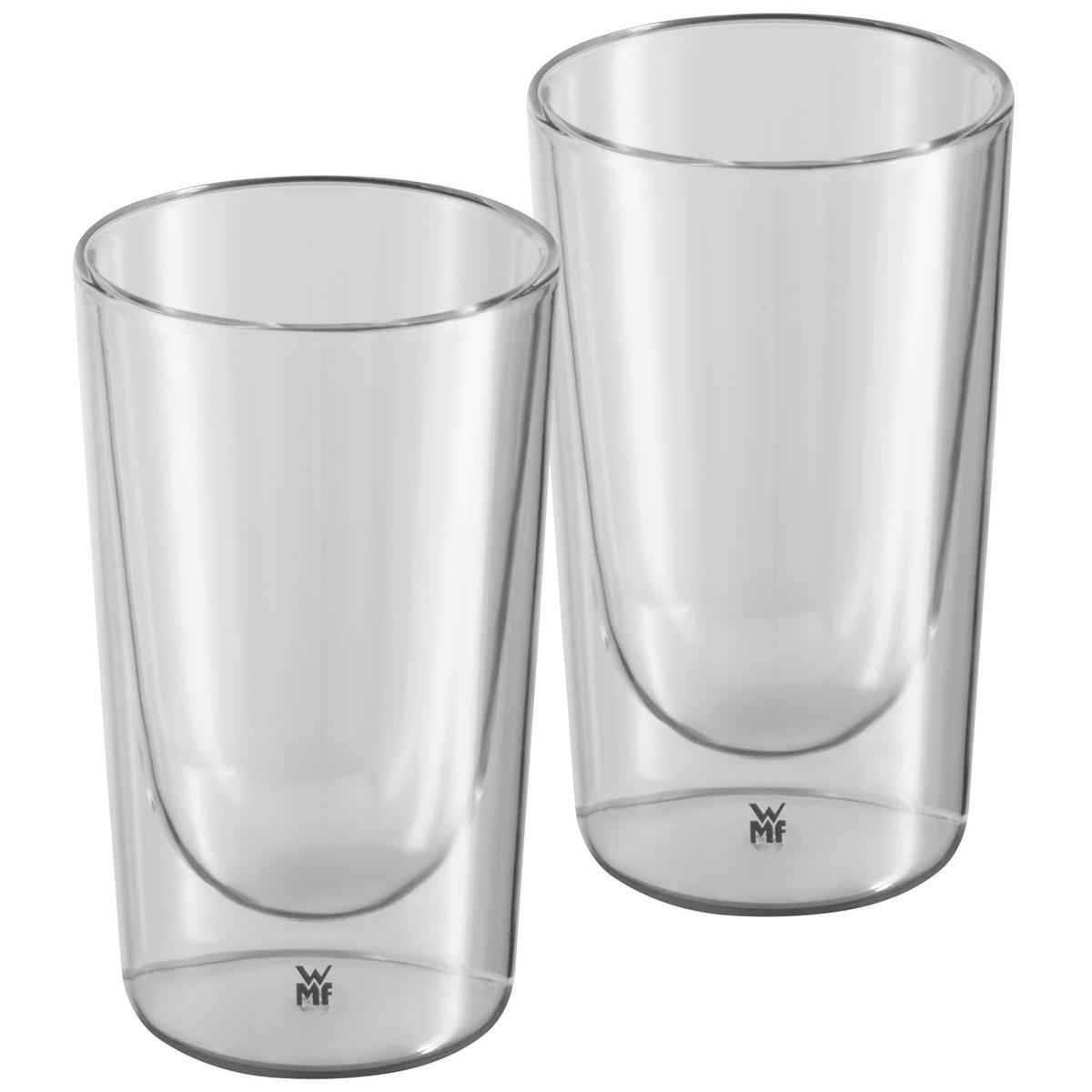 LATTE-MACCHIATO-SET Kineo 2-teilig  - Klar, Design, Glas (270ml) - WMF