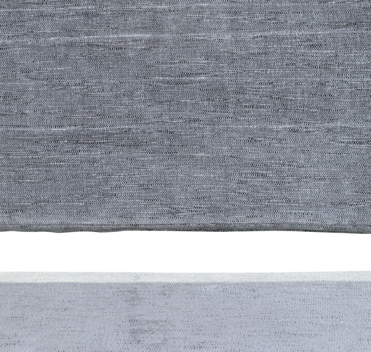 ECKBANK 142,5/187 cm Webstoff Hellgrau   - Hellgrau/Nickelfarben, MODERN, Textil/Metall (142,5/187cm) - MID.YOU