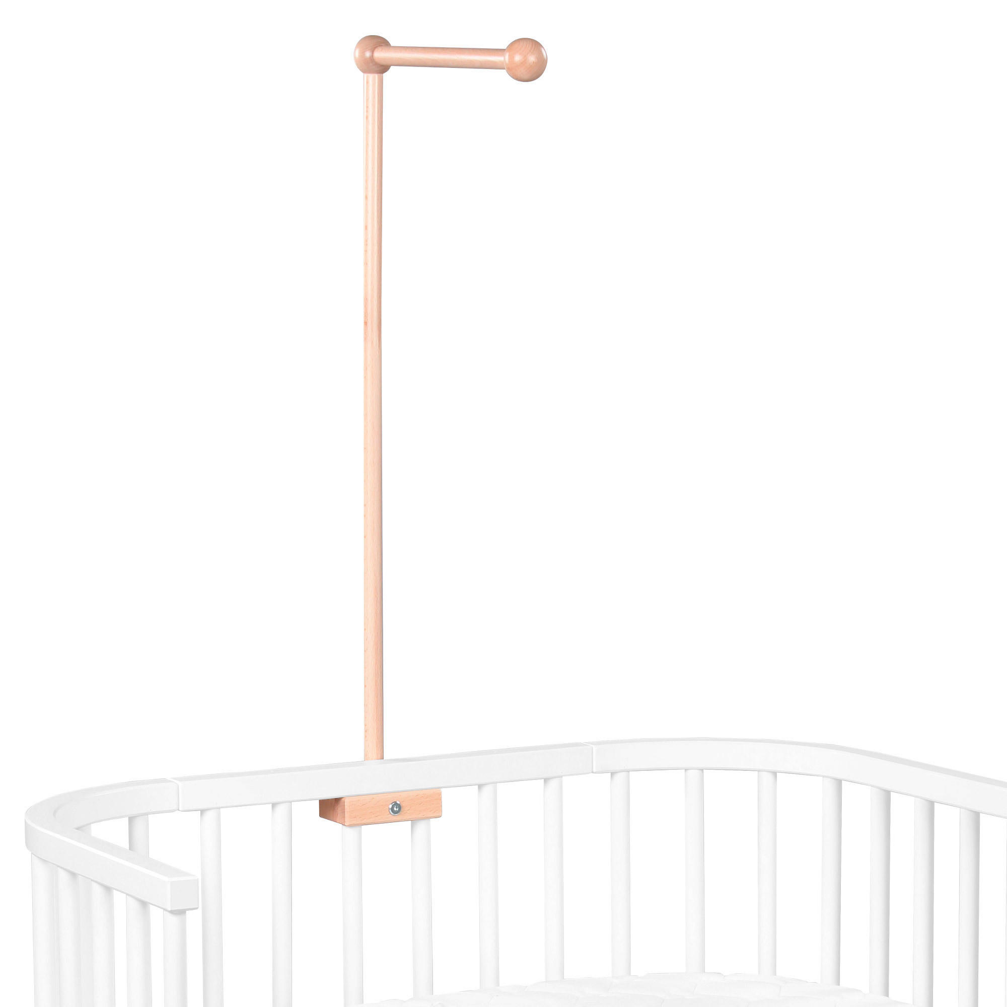 MOBILE  - Buchefarben/Naturfarben, Basics, Holz (77/37/11,5cm) - Babybay