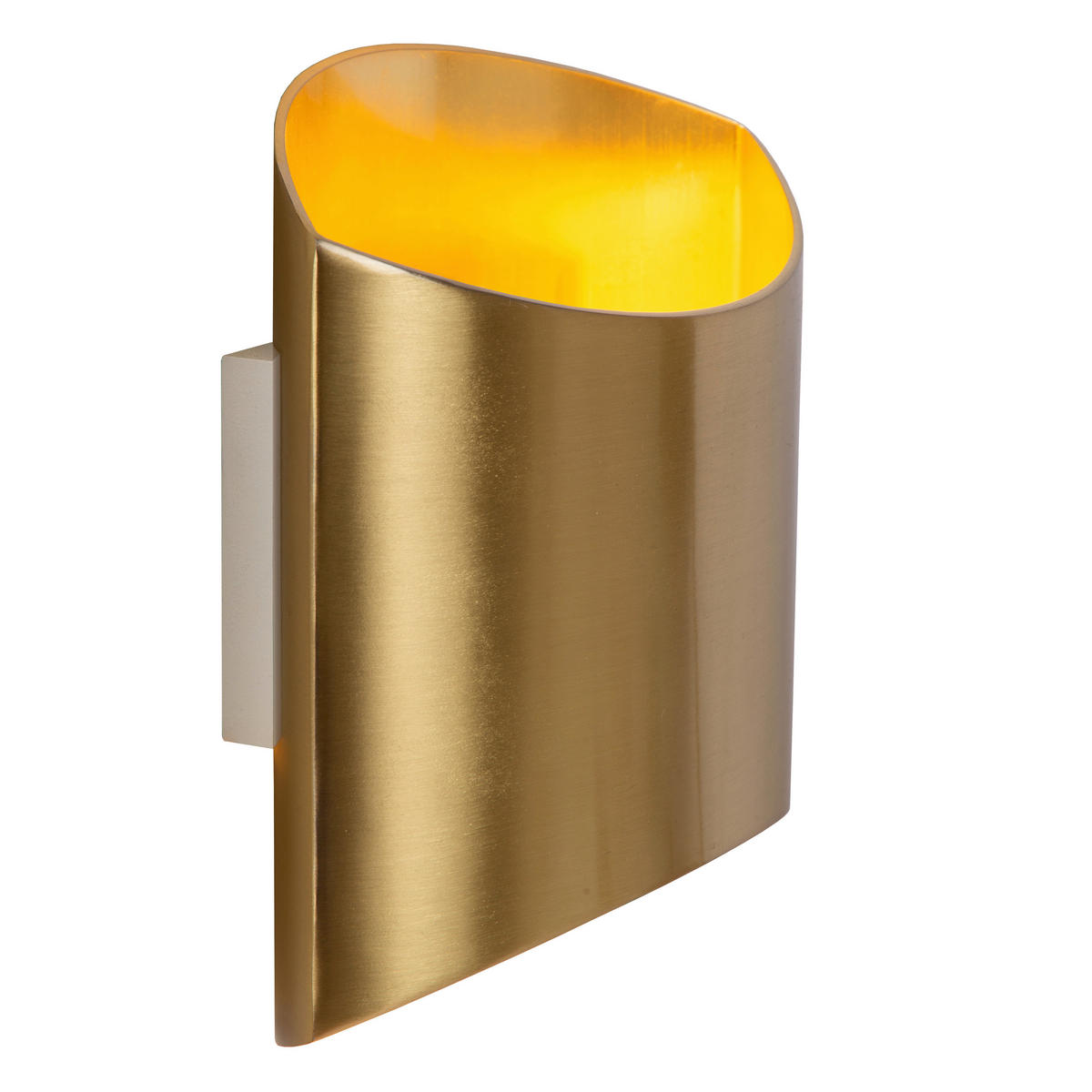 LED-WANDLEUCHTE Diletta 22.5/16/8.5 cm   - Messingfarben, KONVENTIONELL, Metall (22.5/16/8.5cm) - Lucide