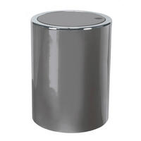 KOSMETIKEIMER Kunststoff   - Platinfarben, Basics, Kunststoff (19/24,5cm) - Kleine Wolke