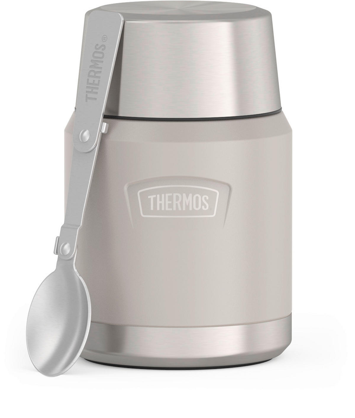 ISOLIERSPEISEGEFÄSS ICON 0,47 L  - Greige, Basics, Metall (0,47l) - Thermos
