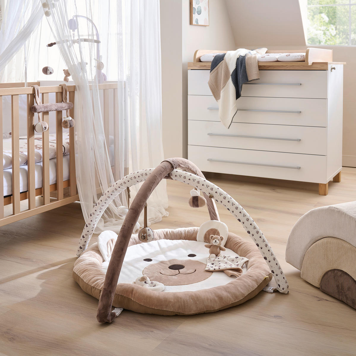 SPIELBOGEN - Beige/Creme, Basics, Textil (80cm) - Patinio