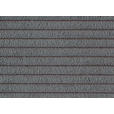 ECKSOFA Dunkelgrau Cord  - Chromfarben/Dunkelgrau, KONVENTIONELL, Textil/Metall (219/311cm) - Hom`in
