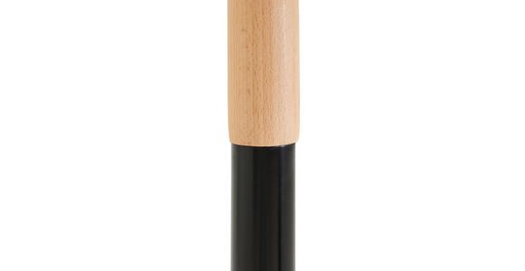 KLEIDERSTÄNDER in Naturfarben, Schwarz 36/170/36 cm - Schwarz/Naturfarben, Basics, Holz/Kunststoff (36/170/36cm) - Carryhome