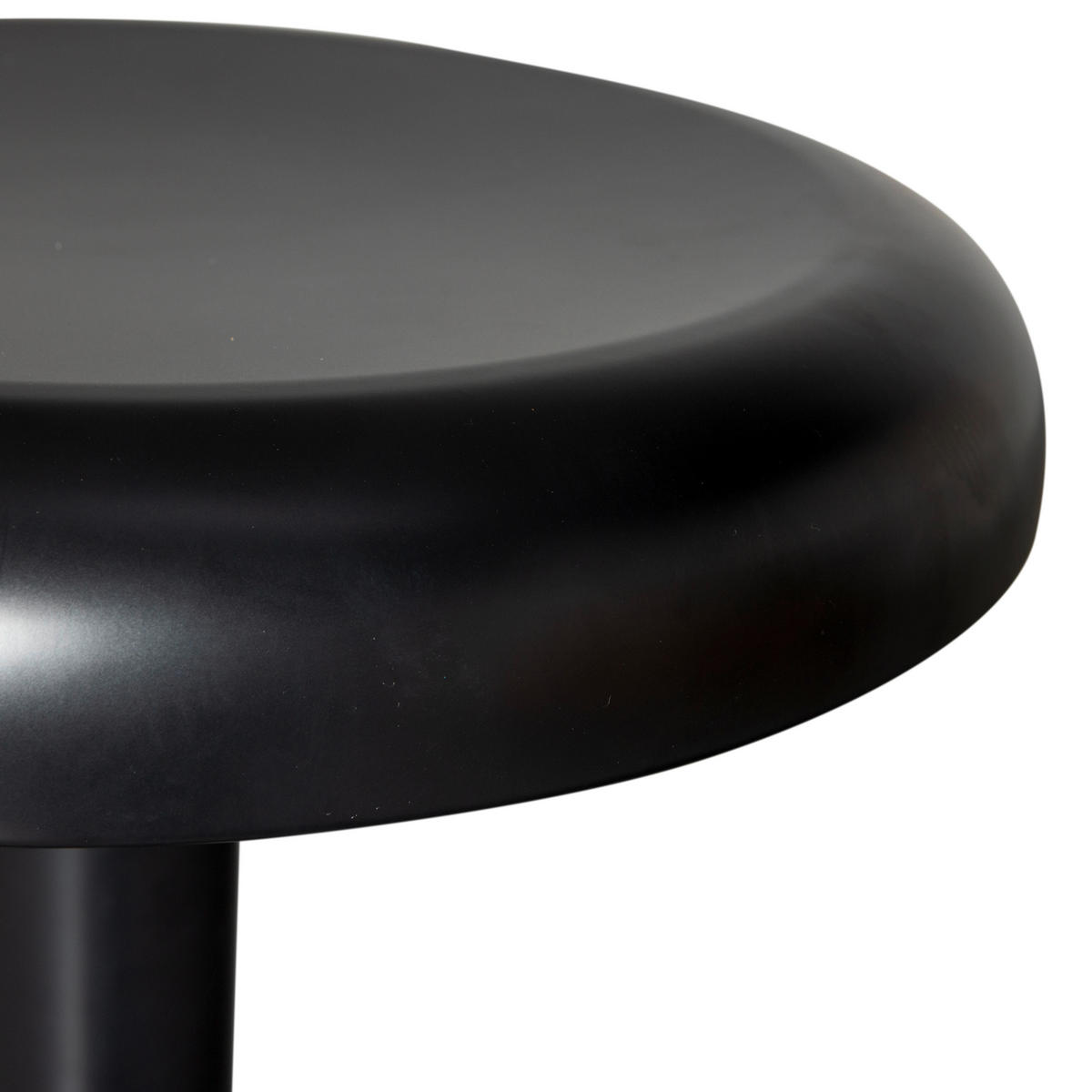 BARHOCKER Schwarz Aluminium mit Griff  - Schwarz, Design, Metall (39/81/39cm) - Livetastic