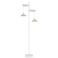 STEHLEUCHTE 52/25/168 cm    - Schwarz/Weiß, Basics, Keramik/Holz (52/25/168cm) - Globo