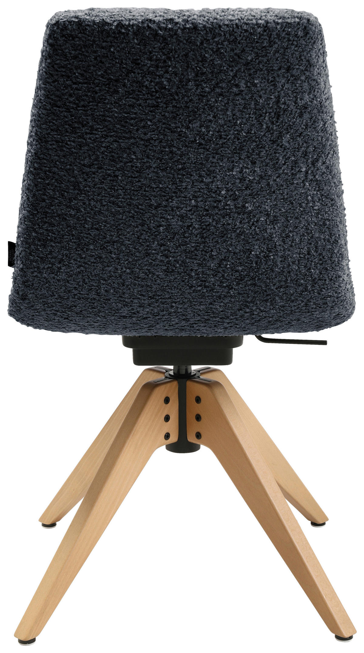 STUHL  in Webstoff  - Eichefarben/Grau, Design, Holz/Textil (46/82,5-85,25/55cm) - Johann Jakob