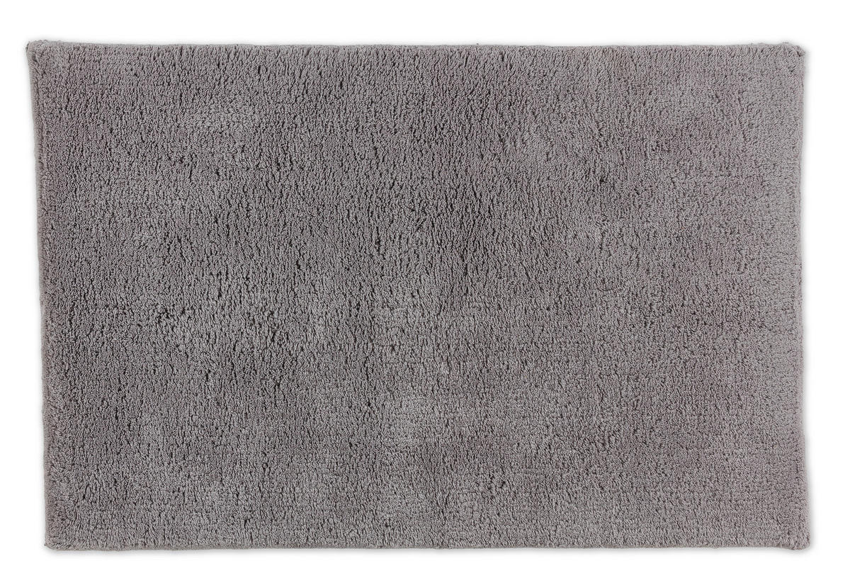 BADTEPPICH Hellgrau 40/60 cm  - Hellgrau, Basics, Textil (40/60cm) - Schöner Wohnen