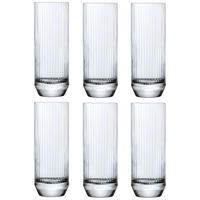 GLÄSERSET Big Top  6-teilig  - Transparent, Trend, Glas (430ml) - Mäser