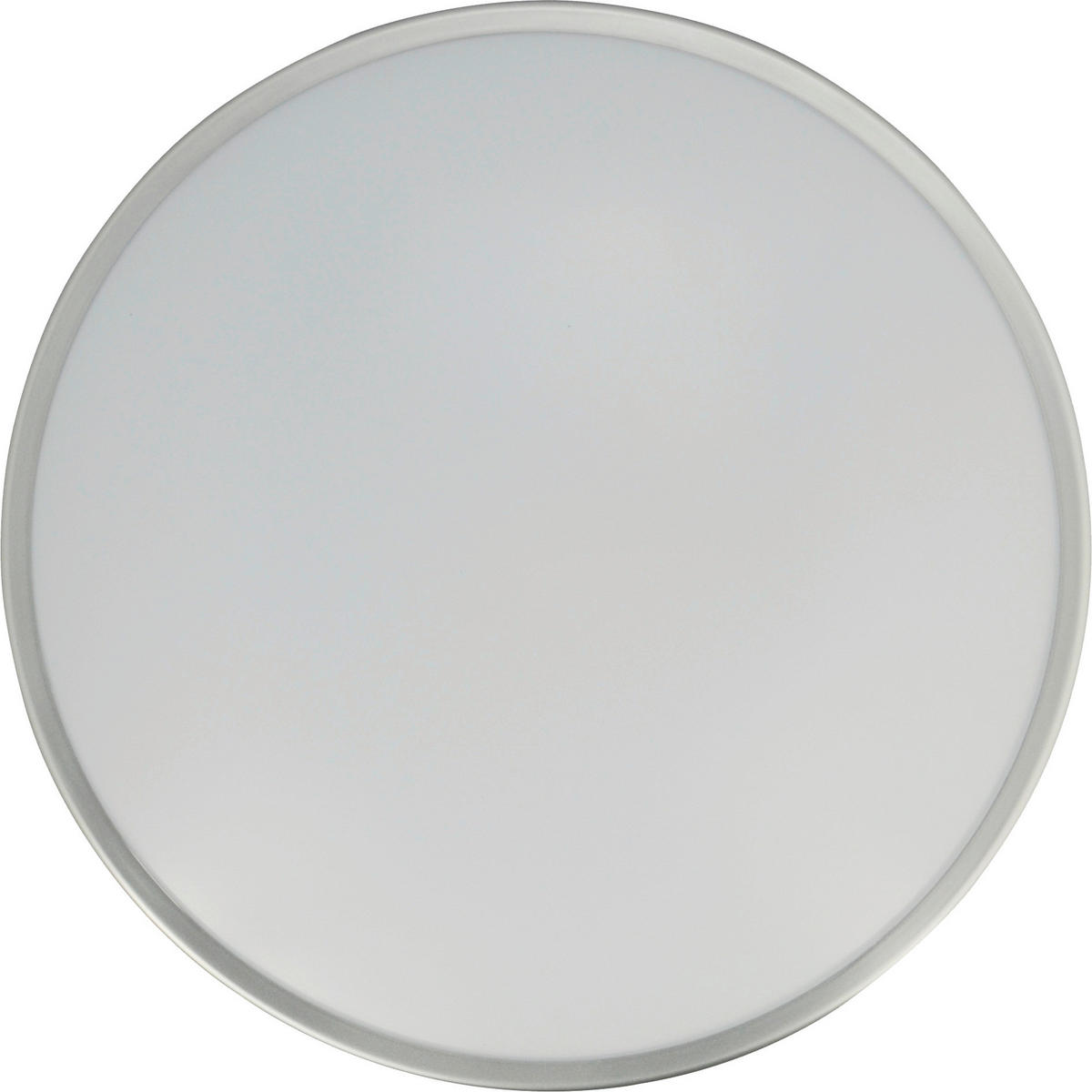 LED-DECKENLEUCHTE white² 33/5,7 cm  - Chromfarben, Basics, Kunststoff/Metall (33/5,7cm)