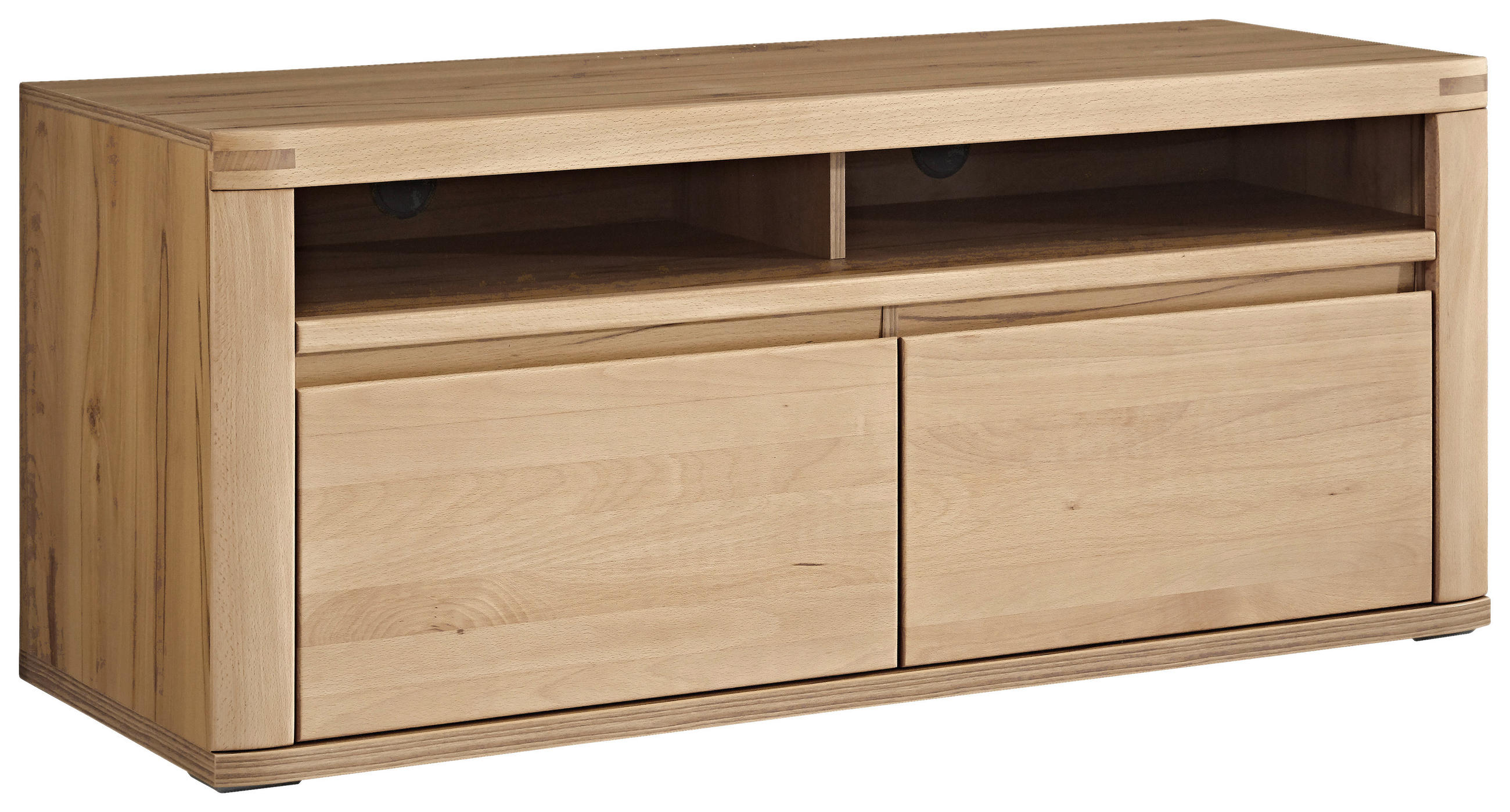LOWBOARD  in 134/57/50 cm  - Alteiche/Grau, Konventionell, Holz/Holzwerkstoff (134/57/50cm) - Voleo