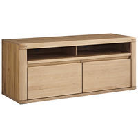 LOWBOARD  in 134/57/50 cm  - Alteiche/Grau, Konventionell, Holz/Holzwerkstoff (134/57/50cm) - Voleo