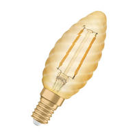 LED-LEUCHTMITTEL   E14 2,5 W 220 lm 2 Stück  - Goldfarben, Basics, Glas (3,5/10cm) - Osram