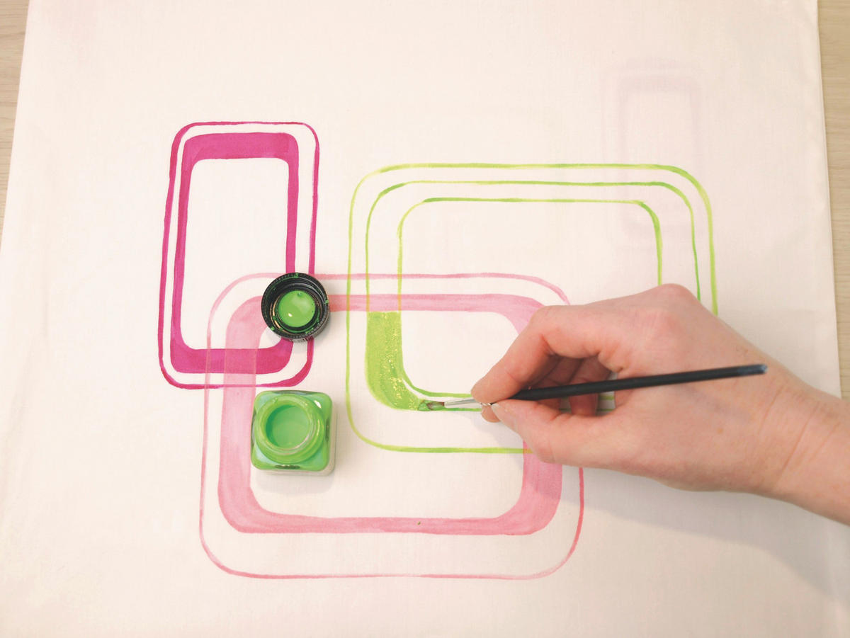 ACRYLFARBE - Blau/Gelb, Basics (22/5/8,5cm)