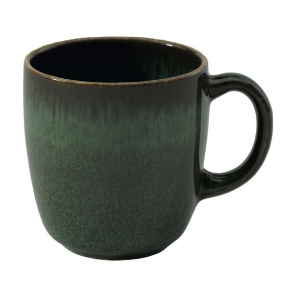 KAFFEETASSE Lave Vert 160 ml  - Dunkelgrün, KONVENTIONELL, Keramik (10,5/7,5/8cm) - like.Villeroy & Boch