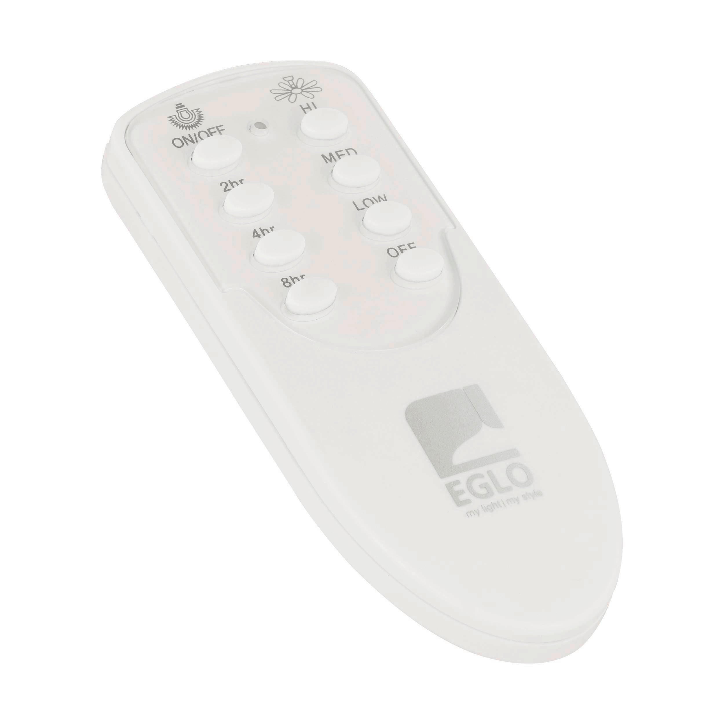 DECKENVENTILATOR Bavaro 112/24,2 cm   - Weiß, Basics, Kunststoff/Metall (112/24,2cm) - Eglo