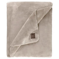 PLAID SLEEK 150/200 cm  - Hellgrau/Grau, Basics, Textil (150/200cm) - Joop!