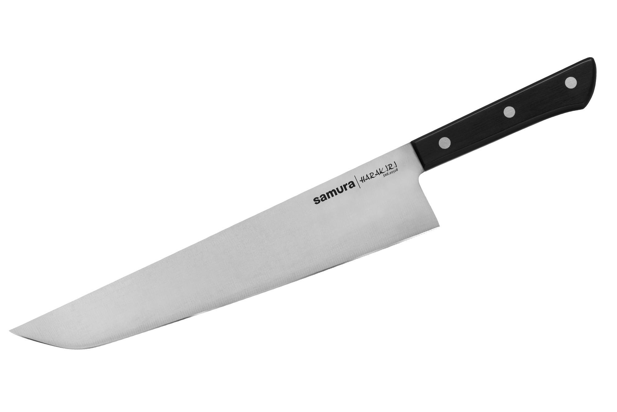 VIŠENAMENSKI NOŽ  Harakiri 35.4/4.5/1.5 cm           nerđajući čelik - boja nerđajućeg čelika/crna, Osnovno, metal/plastika (35.4/4.5/1.5cm) - Samura