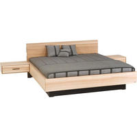 BETT 180/200 cm  in Eschefarben   - Eschefarben, Design, Holz (180/200cm) - Valdera