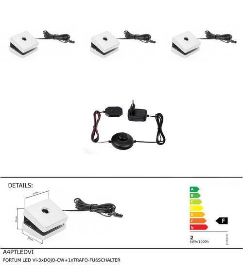 LED-KLEMMLEUCHTE   - Silberfarben, KONVENTIONELL, Kunststoff - Carryhome