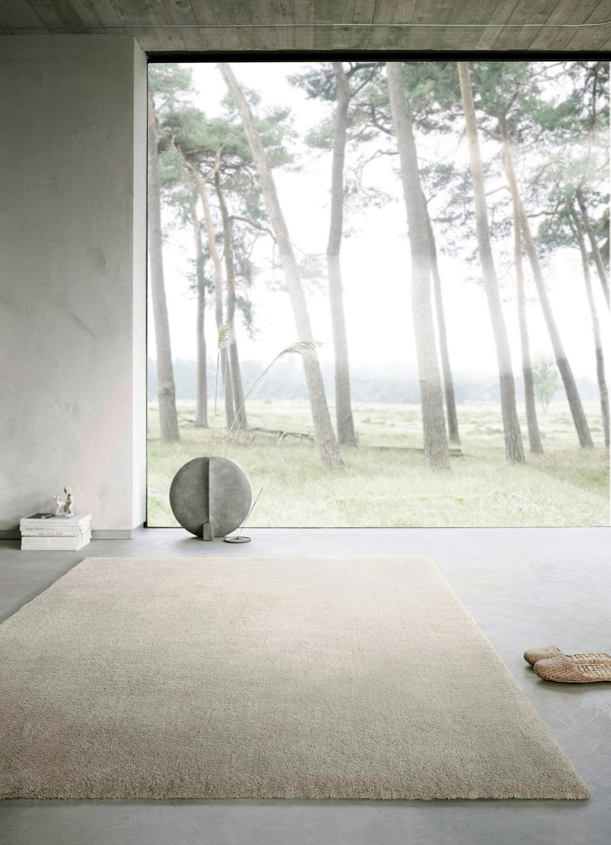 HOCHFLORTEPPICH 70/140 cm Emilia Beige  - Beige, Design, Textil (70/140cm) - WECON HOME BASIC