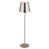 AKKU-TISCHLEUCHTE VANNIE 11,2/47 cm  - Schwarz/Weiß, Design, Kunststoff/Metall (11,2/47cm) - Globo