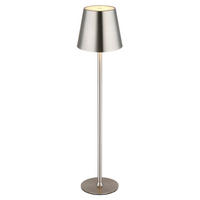 AKKU-TISCHLEUCHTE VANNIE 11,2/47 cm  - Schwarz/Weiß, Design, Kunststoff/Metall (11,2/47cm) - Globo