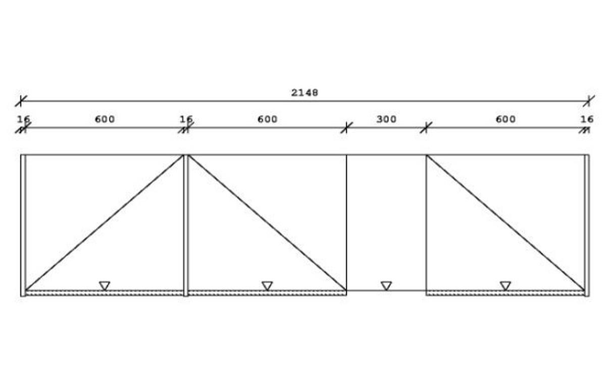 HAUSWIRTSCHAFTSRAUM 214,8/190,7/60 cm  in Weiß  - Weiß, Design, Holzwerkstoff (214,8/190,7/60cm) - Pino